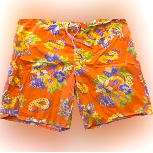 Polo by Ralph Lauren Floral Beach Swim Trunks BIG & TALL 40 XXL - Picture 3 of 7